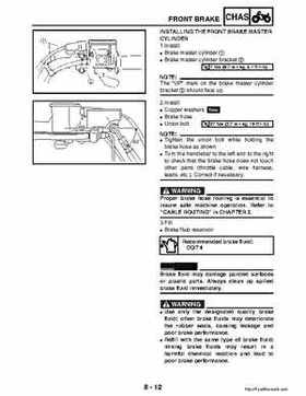 2003 Yamaha YFM400FAR Kodiak Factory Service Manual, Page 269