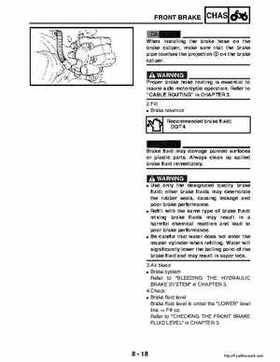 2003 Yamaha YFM400FAR Kodiak Factory Service Manual, Page 275