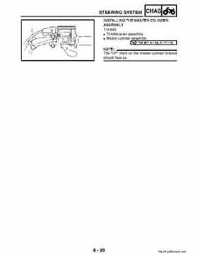 2003 Yamaha YFM400FAR Kodiak Factory Service Manual, Page 287