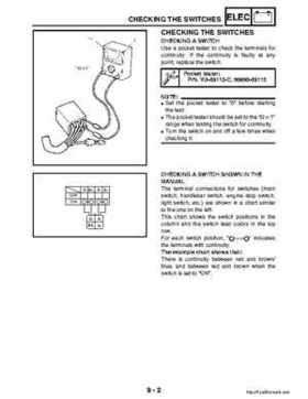 2003 Yamaha YFM400FAR Kodiak Factory Service Manual, Page 309