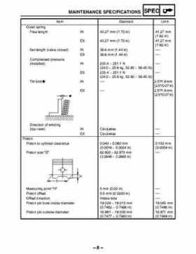 2003 Yamaha YFM400FAR Kodiak Factory Service Manual, Page 382