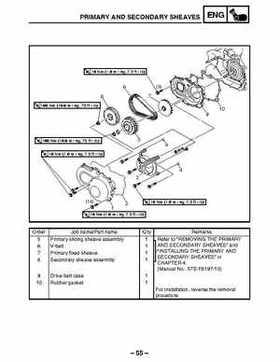 2003 Yamaha YFM400FAR Kodiak Factory Service Manual, Page 429