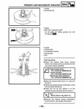 2003 Yamaha YFM400FAR Kodiak Factory Service Manual, Page 433