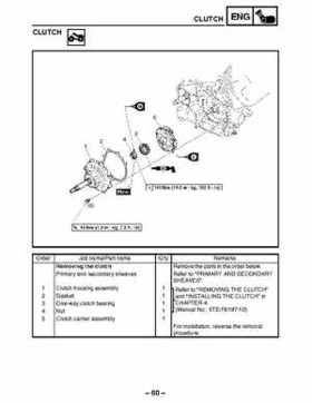 2003 Yamaha YFM400FAR Kodiak Factory Service Manual, Page 434