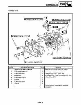 2003 Yamaha YFM400FAR Kodiak Factory Service Manual, Page 438