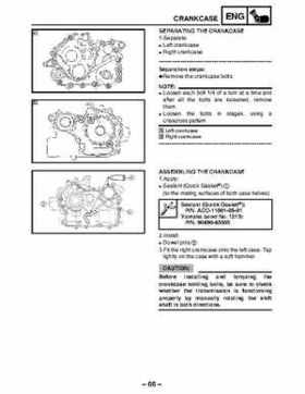 2003 Yamaha YFM400FAR Kodiak Factory Service Manual, Page 440