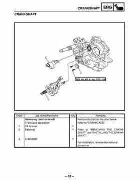 2003 Yamaha YFM400FAR Kodiak Factory Service Manual, Page 442