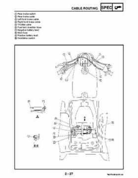 2004-2007 Yamaha ATV Raptor 50 YMF50S Service Manual, Page 49