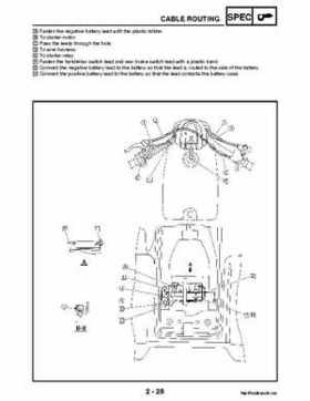 2004-2007 Yamaha ATV Raptor 50 YMF50S Service Manual, Page 50