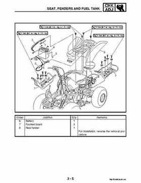 2004-2007 Yamaha ATV Raptor 50 YMF50S Service Manual, Page 56