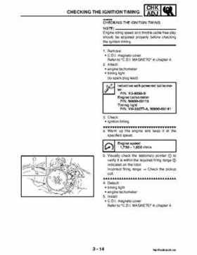 2004-2007 Yamaha ATV Raptor 50 YMF50S Service Manual, Page 65