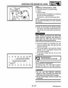 2004-2007 Yamaha ATV Raptor 50 YMF50S Service Manual, Page 68