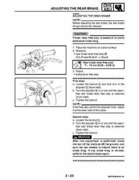 2004-2007 Yamaha ATV Raptor 50 YMF50S Service Manual, Page 74