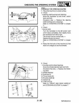 2004-2007 Yamaha ATV Raptor 50 YMF50S Service Manual, Page 77