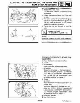 2004-2007 Yamaha ATV Raptor 50 YMF50S Service Manual, Page 79