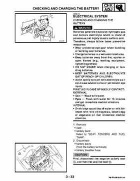 2004-2007 Yamaha ATV Raptor 50 YMF50S Service Manual, Page 84