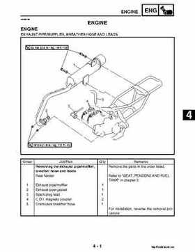 2004-2007 Yamaha ATV Raptor 50 YMF50S Service Manual, Page 90