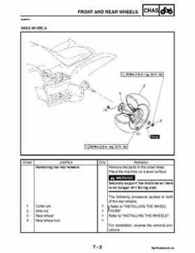 2004-2007 Yamaha ATV Raptor 50 YMF50S Service Manual, Page 177