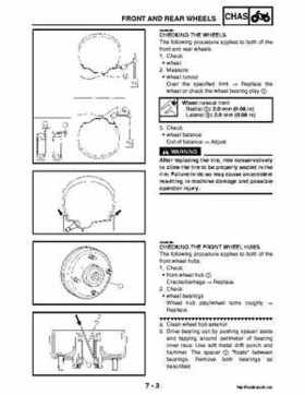 2004-2007 Yamaha ATV Raptor 50 YMF50S Service Manual, Page 178