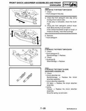 2004-2007 Yamaha ATV Raptor 50 YMF50S Service Manual, Page 200
