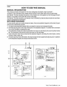 2006-2009 Yamaha YFM700RV Raptor 700RV factory service manual, Page 4