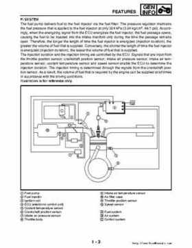 2006-2009 Yamaha YFM700RV Raptor 700RV factory service manual, Page 19