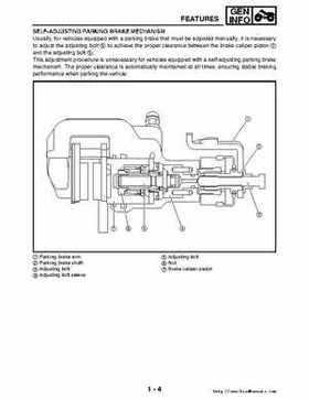 2006-2009 Yamaha YFM700RV Raptor 700RV factory service manual, Page 20