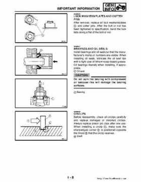 2006-2009 Yamaha YFM700RV Raptor 700RV factory service manual, Page 24