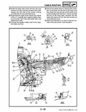 2006-2009 Yamaha YFM700RV Raptor 700RV factory service manual, Page 73