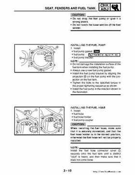 2006-2009 Yamaha YFM700RV Raptor 700RV factory service manual, Page 94