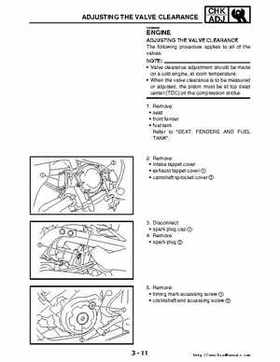 2006-2009 Yamaha YFM700RV Raptor 700RV factory service manual, Page 95