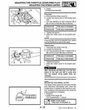 2006-2009 Yamaha YFM700RV Raptor 700RV factory service manual, Page 99