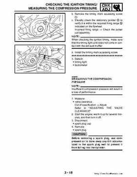 2006-2009 Yamaha YFM700RV Raptor 700RV factory service manual, Page 102