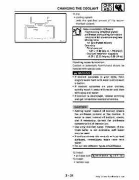 2006-2009 Yamaha YFM700RV Raptor 700RV factory service manual, Page 115
