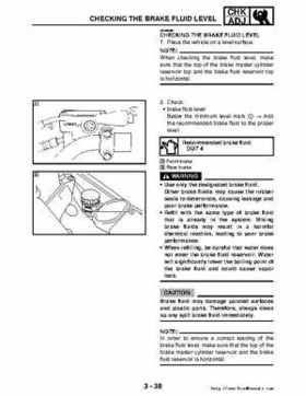 2006-2009 Yamaha YFM700RV Raptor 700RV factory service manual, Page 122