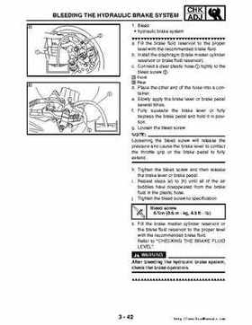 2006-2009 Yamaha YFM700RV Raptor 700RV factory service manual, Page 126