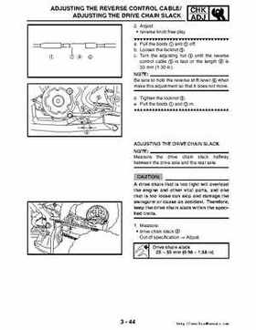 2006-2009 Yamaha YFM700RV Raptor 700RV factory service manual, Page 128