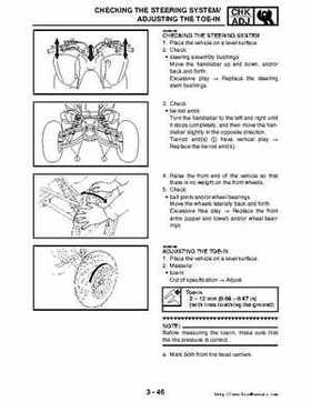 2006-2009 Yamaha YFM700RV Raptor 700RV factory service manual, Page 130