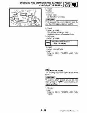 2006-2009 Yamaha YFM700RV Raptor 700RV factory service manual, Page 146