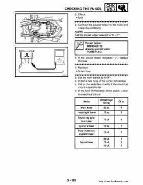 2006-2009 Yamaha YFM700RV Raptor 700RV factory service manual, Page 147