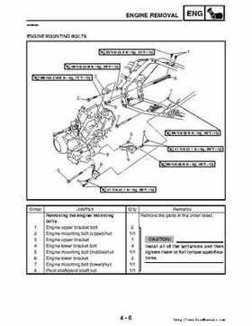 2006-2009 Yamaha YFM700RV Raptor 700RV factory service manual, Page 155