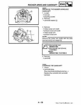 2006-2009 Yamaha YFM700RV Raptor 700RV factory service manual, Page 168