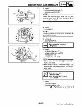 2006-2009 Yamaha YFM700RV Raptor 700RV factory service manual, Page 172