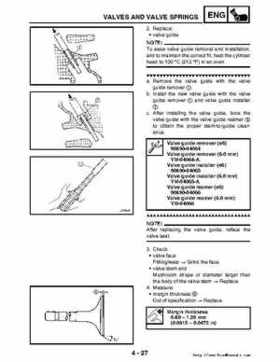 2006-2009 Yamaha YFM700RV Raptor 700RV factory service manual, Page 176