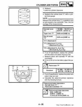 2006-2009 Yamaha YFM700RV Raptor 700RV factory service manual, Page 184