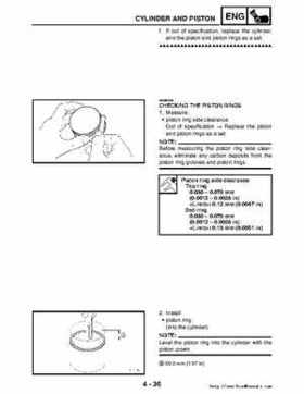2006-2009 Yamaha YFM700RV Raptor 700RV factory service manual, Page 185