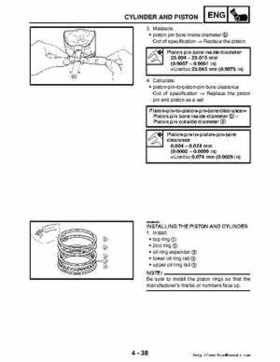 2006-2009 Yamaha YFM700RV Raptor 700RV factory service manual, Page 187