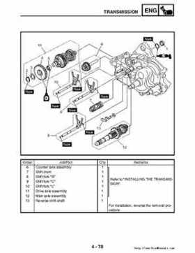 2006-2009 Yamaha YFM700RV Raptor 700RV factory service manual, Page 227