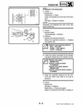 2006-2009 Yamaha YFM700RV Raptor 700RV factory service manual, Page 237