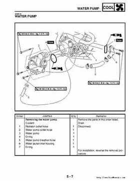 2006-2009 Yamaha YFM700RV Raptor 700RV factory service manual, Page 241